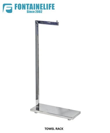 Moderní čtvercový volně stojící držák na toaletní papír