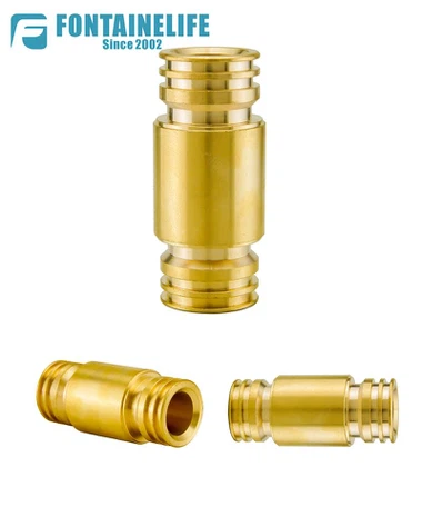 Konektor mosazného potrubí