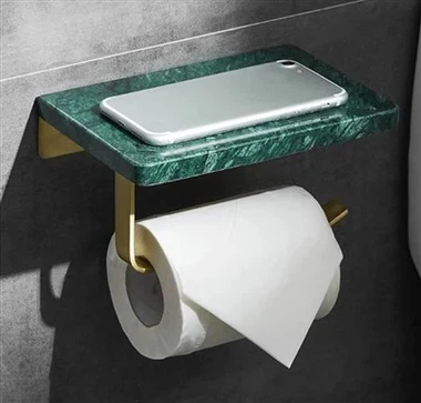 Moderní mosazný toaletní papír